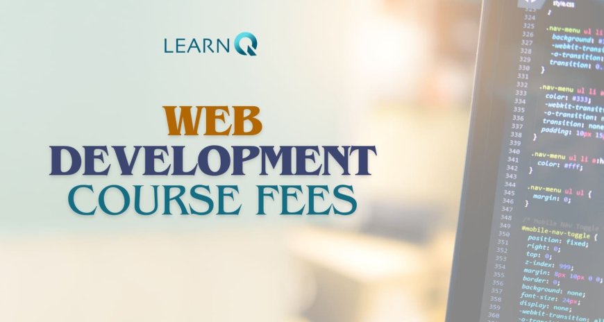 Web Development Course Fees